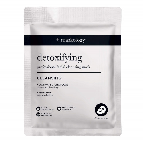 Maskology Detoxifying Professional Sheet Mask Valomoji veido kaukė 20ml