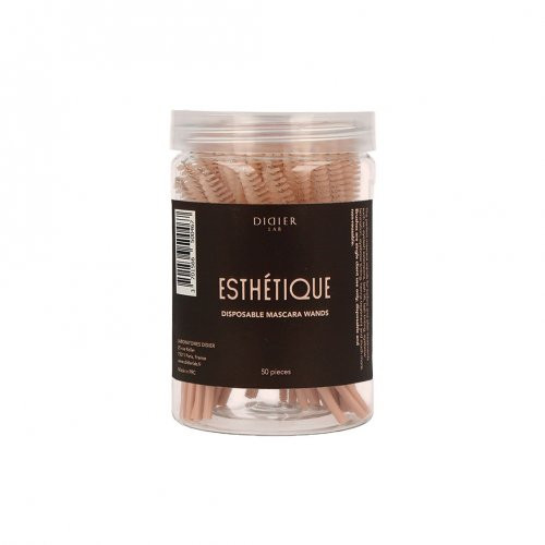 Didier Lab Esthétique Disposable Mascara Wands Vienkartinės blakstienų ir antakių šukytės 50vnt