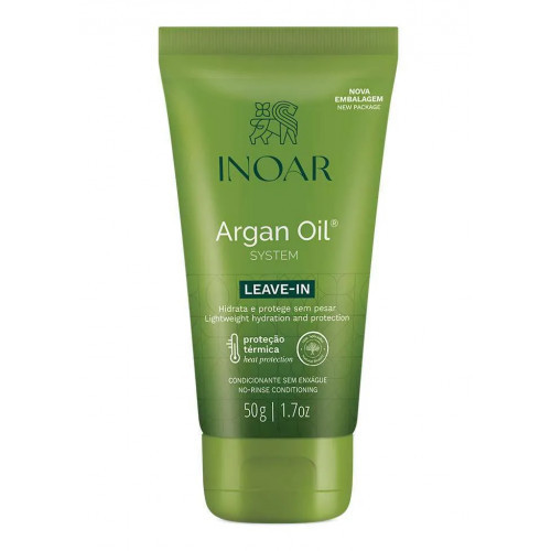 Inoar Argan Oil Leave-in Nenuplaunamas balzamas su argano aliejumi 250ml
