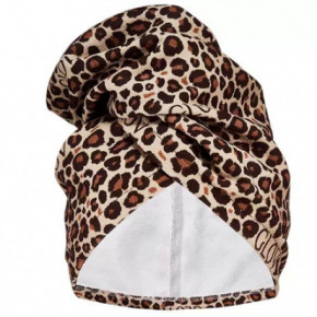 Glov Ultra-absorbent Premium Hair Towel Wrap Matu turbāns Leopard