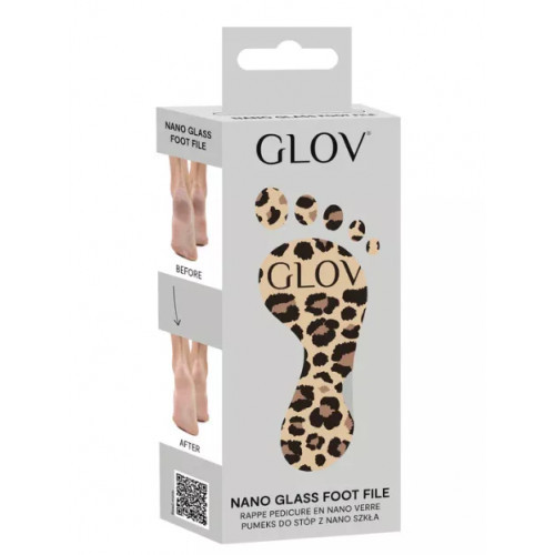 Glov Cheetah Edition Nano Glass Pumice Stiklinė pėdų dildė 1 vnt.