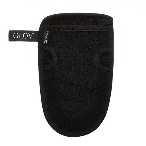 Glov Men's Exfoliation and Body Washing Glove Vyriška šveitimo ir kūno plovimo pirštinė Black