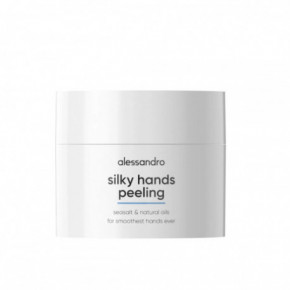 Alessandro Silky Hands Peeling Rankų šveitiklis su jūros druska ir natūraliais aliejais 50ml
