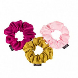 Glov Satin Scrunchie Satininės gumytės plaukams 3vnt