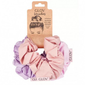 Glov Cotton Scrunchie Medvilninės gumytės plaukams 3vnt