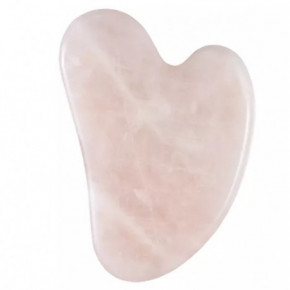 Glov Rose Quartz Gua Sha Roosikvartsist näomassaažöör Pink