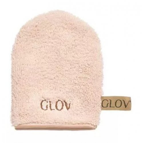 Glov Water Only Makeup Removal and Facial Cleansing Glove Makiažo valymo pirštinė Champagne
