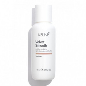 Keune Velvet Smooth Anti-Frizz Conditioner Glotninamasis plaukų kondicionierius 80ml