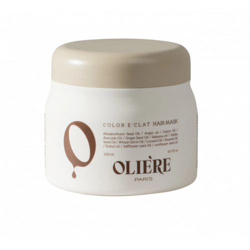 Oliere Paris Color E'clat Hair Mask Maitinamoji dažytų plaukų kaukė 500ml