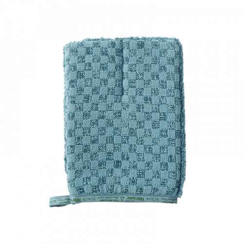Norwex Bathroom Scrub Mitt Pirštinė voniai šveisti Sea Blue