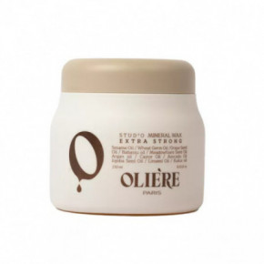 Oliere Paris Studio Mineral Wax Extra Strong Stiprios fiksacijos mineralinis plaukų formavimo vaškas 250ml