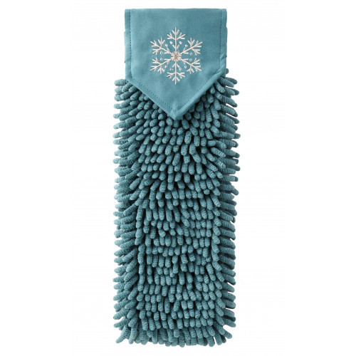 Norwex Chenille Hand Towel Šenilinis rankų rankšluostis (BacLock) Light Green