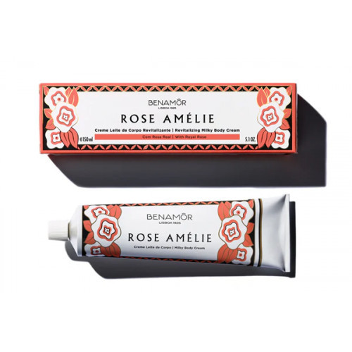 Benamor Rose Amélie Revitalizing Milky Body Cream Atgaivinantis kūno kremas 150ml