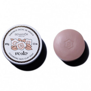 Benamor Cleansing Clay Face Soap Valomasis veido muilas su moliu 90g
