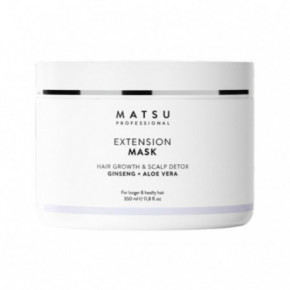 Matsu Extension Fast Hair Growth & Scalp Detox Detoksikuojanti galvos odos ir plaukų kaukė 350ml
