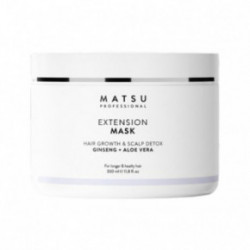 Matsu Extension Fast Hair Growth & Scalp Detox Detoksikuojanti galvos odos ir plaukų kaukė 350ml