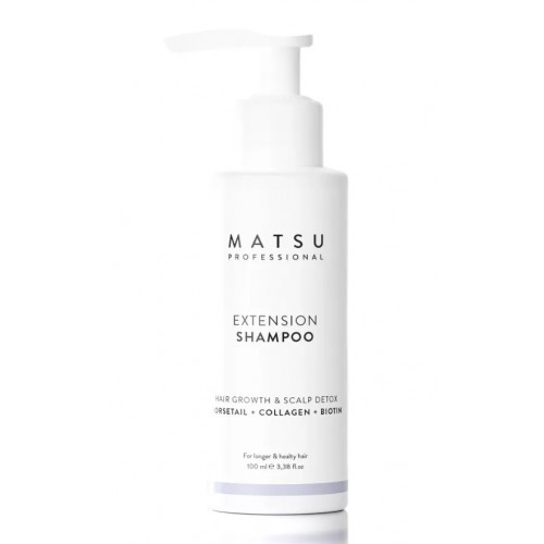 Matsu Extension Fast Hair Growth & Scalp Detox Shampoo Detoksikuojantis šampūnas 100ml