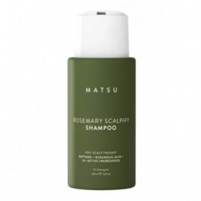Matsu Pro Scalp Therapy Rosemary Shampoo Švelniai valantis šampūnas su rozmarinu 350ml