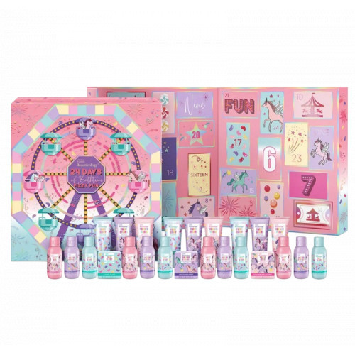 Baylis & Harding Beauticology Candy 24 Days of Beauty Magic Gift Set Kalėdinis advento dovanų rinkinys
