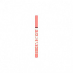 W7 Cosmetics Hot Line Plumping Liquid Lip Liner Apjomu palielinošs šķidrais lūpu kontūrzīmulis Pinky Swear