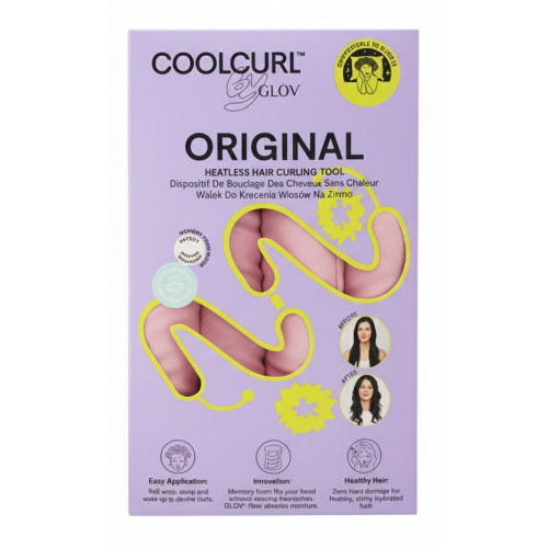 Glov Cool Curl Hair Curling Tool Plaukų garbanojimo juosta Black