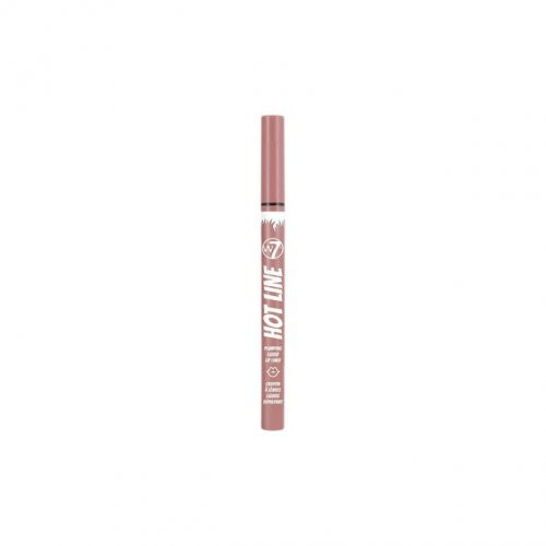 W7 Cosmetics Hot Line Plumping Liquid Lip Liner Putlinantis skystas lūpų kontūro pieštukas Pinky Swear