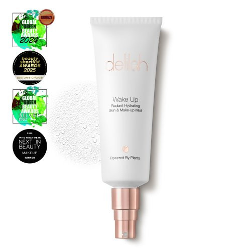 Delilah Wake Up Radiant Hydrating Mist Veido odos ir makiažo dulksna 80ml