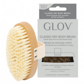 Glov Dry Body Brush Masāžas ķermeņa birste 1gab.