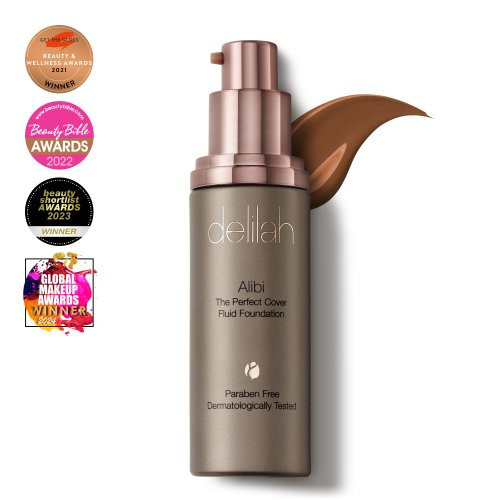 Delilah Alibi The Perfect Cover Fluid Foundation Makiažo pagrindas 30ml
