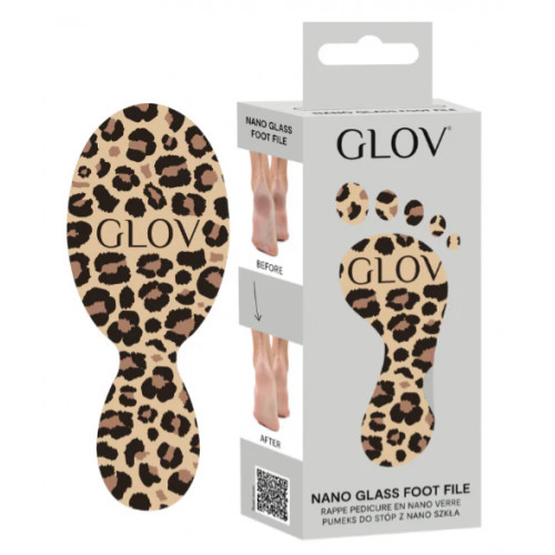 Glov Cheetah Edition Nano Glass Pumice Stiklinė pėdų dildė 1 vnt.