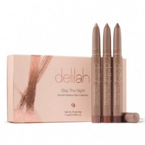 Delilah Stay The Night Smooth Shadow Stick Collection Pieštukinių akių šešėlių rinkinys 1.4g x 3