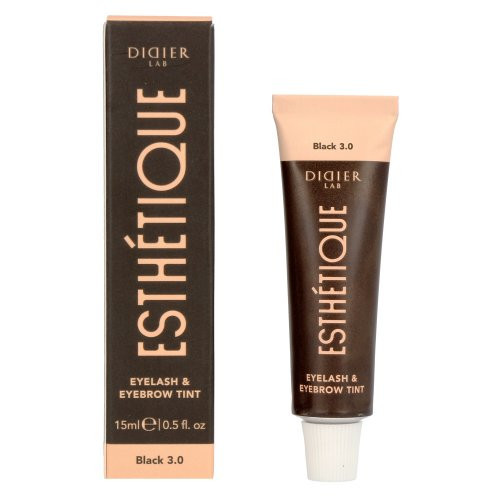 Didier Lab Esthétique Eyelash & Eyebrow Tint Antakių ir blakstienų dažai Black