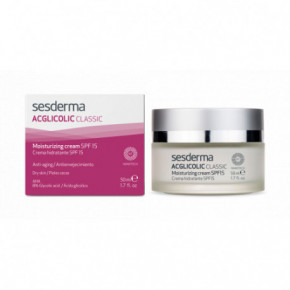 Sesderma Acglicolic Classic Moisturizing Cream SPF15 Niisutav kreem 50ml