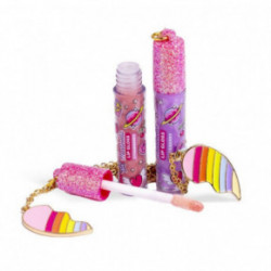 Martinelia Super Girl 2 Lip Glosses With Necklace Set Grožio rinkinys vaikams