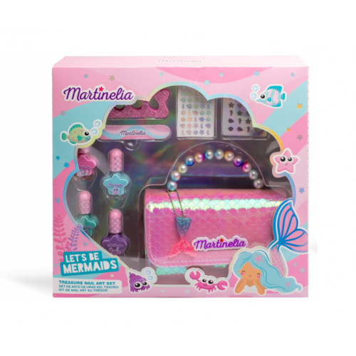 Martinelia Let's Be Mermaids Treasure Nail Art Set Nagų dailės rinkinys vaikams