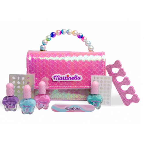 Martinelia Let's Be Mermaids Treasure Nail Art Set Nagų dailės rinkinys vaikams