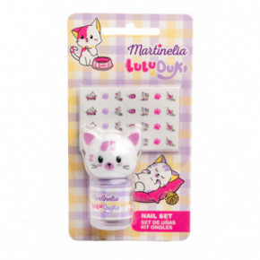 Martinelia Lulu & Duki Nail Set Nagų priežiūros rinkinys vaikams 3.5ml