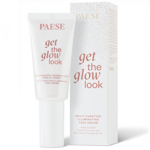 Paese Get The Glow Look Multi-function Face Cream Daugiafunkcinis švytėjimą suteikiantis veido kremas 30ml