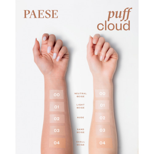 Paese Puff Cloud Foundation with Blur Effect SPF20 Kreminė pudra 37 ml