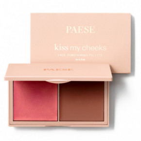 Paese Kiss My Cheeks Face Contouring Palette Kreminė kontūravimo paletė 15g