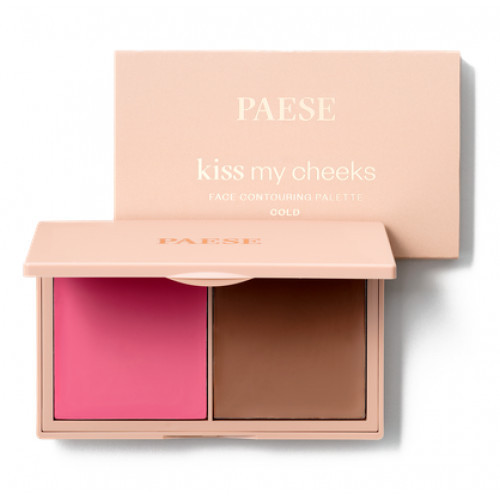 Paese Kiss My Cheeks Face Contouring Palette Kreminė kontūravimo paletė 15g