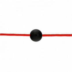 Nilly Raudona apyrankė su gintaru BRG 036JB