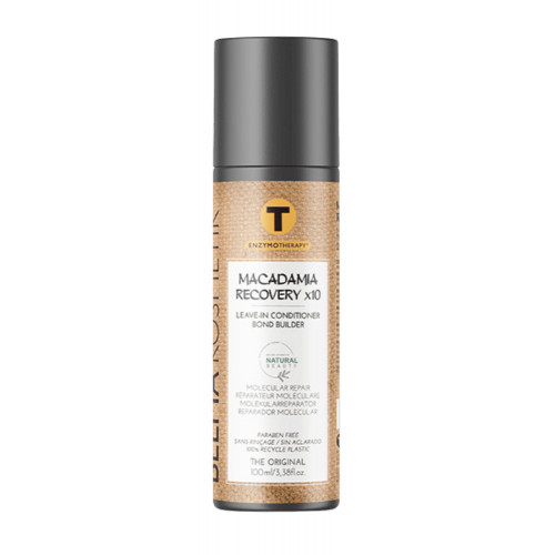 Belma Kosmetik Enzymotherapy Macadamia Recovery X10 Leave-In Conditioner Nenuplaunamas atkuriamasis serumas 100ml