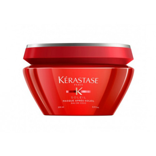 Kérastase Soleil Masque Apres Gaivinamoji kaukė su kokosų vandeniu saulės paveiktiems plaukams 200ml