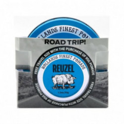 Reuzel Blue Road Trip Stiprią fiksaciją ir žvilgesį plaukams suteikianti pomada Rinkinys