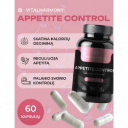 Vitalharmony Appetite Control Apetito kontrolės maisto papildas 60 kapsulių