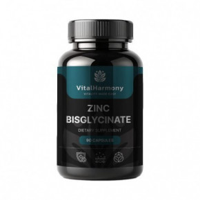 Vitalharmony Zinc Bisglycinate Dietary Supplement 90 capsules