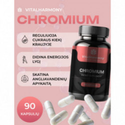 Vitalharmony Chromium Chromas maisto papildas 90 kapsulių