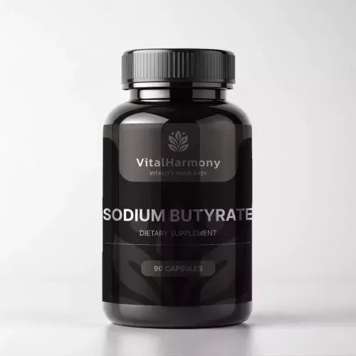 Vitalharmony Sodium Butyrate Butiratas virškinimui 90 kapsulių