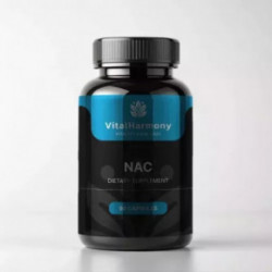 Vitalharmony NAC Supplement Maisto papildas N-acetilcisteinas 90 kapsulių